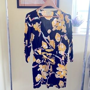 🌼 Anthropologie floral romper